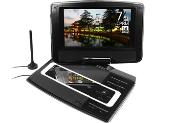 7インチワンセグ付ポータブルDVDプレーヤー DPD-700i