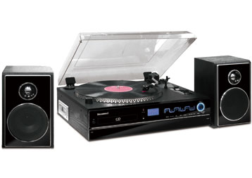 CD-R録音対応レコードオーディオシステム DRA-101