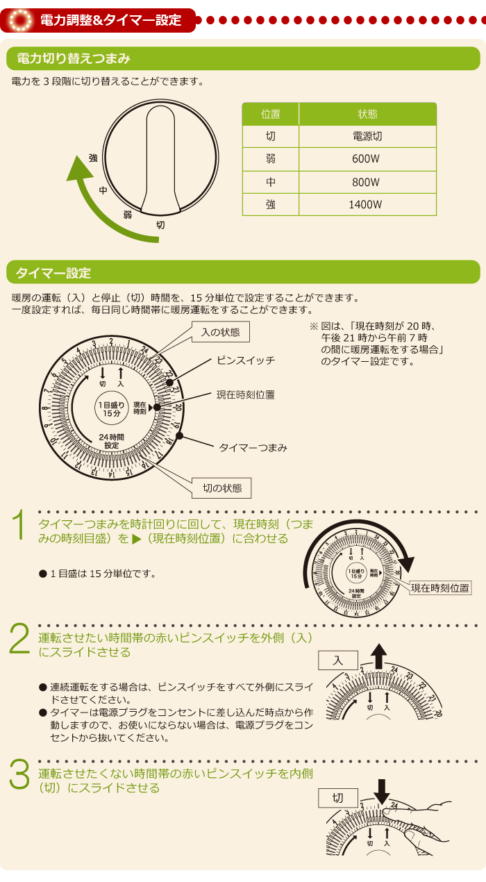 オイルヒーター SOH-214