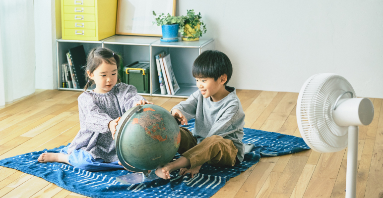 子ども部屋で