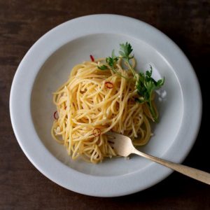 にんにく麹のペペロンチーノ