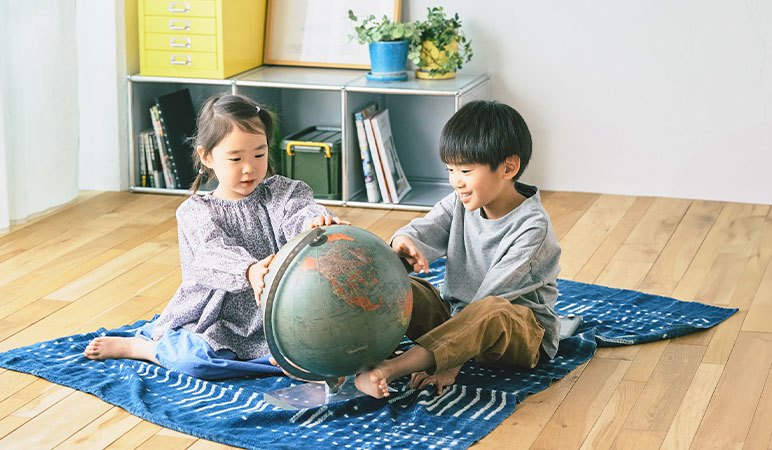 子ども部屋で